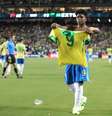 Endrick marca nos acréscimos, e Brasil vence o México em amistoso nos EUA.  Foto: Omar Vega/Getty Images