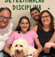 Triatleta é recebida pela família  Foto: Reprodução/Instagram