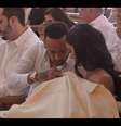 Neymar e Bruna Biancardi mostraram fotos inéditas do batizado de Mavie.  Foto: Reprodução, Instagram Stories @brunabiancardi / Purepeople