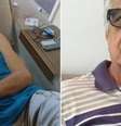 Cesar Fine Torresi tinha 77 anos e passeava com o neto  Foto: Arquivo pessoal e Reprodução / Perfil Brasil