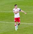  Foto: Reprodução / Twitter @fifaworldcup_pt - Legenda: Lewandowski em atuação pela Polônia / Jogada10