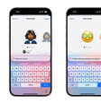 Genmoji podem ser usados como reações, emojis ou figurinhas em conversas do Mensagens (Imagem: Reprodução/Apple)  Foto: Canaltech