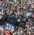 Manifestação na Alemanha contra extremismo de direita antes das eleições europeias  Foto: DW / Deutsche Welle