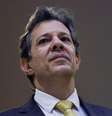 Ministro da Fazenda, Fernando Haddad, durante cerimônia no Palácio da Alvorada, em Brasília
02/05/2023
REUTERS/Ueslei Marcelino  Foto: Reuters