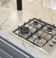 Cooktop a Gás Tramontina Square em Aço Inox com Trempes em Ferro Fundido e Acendimento Superautomático 4 Queimadores é perfeito para a sua cozinha moderna – Foto: Tramontina  Foto: Viva Decora