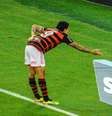  Foto: Lucas Bayer/Jogada10 - Legenda: Pedro pediu que Neymar venha mais ao Maracanã ver o Flamengo / Jogada10