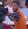Guga deu tapa em câmera do sportv  Foto: Reprodução
