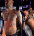 Neymar fez novas tatuagens  Foto: Reprodução/Instagram 