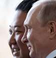 Vladimir Putin e Kim Jong-un vêm se aproximando há algum tempo  Foto: Getty Images / BBC News Brasil