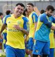  Foto: Divulgação / Boca Juniors - Legenda: Chileno treina desde a última semana com seus novos companheiros / Jogada10