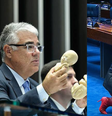 Senado abre debate sobre assistolia fetal com encenação contra o aborto  Foto: Reprodução/TV Senado