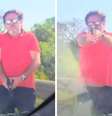 Adriano Domingues da Costa atirou em veículo com casal após uma discussão em uma rodovia no interior paulista  Foto: Reprodução