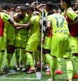 Palmeiras goleia Atlético-MG em Belo Horizonte e encosta no G4  Foto: Cesar Greco/Palmeiras/by Canon - Legenda: Verdão superou o Galo fora de casa / Jogada10