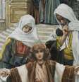 Obra de 1850 de James Tissot retrata Jesus com 12 anos  Foto: Domínio Público / BBC News Brasil