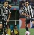 Fotos: Rodrigo Coca/Ag Corinthians e Pedro Souza / Atlético - Legenda: Fausto Vera e Junior Alonso devem pintar no Galo  Foto: Jogada10