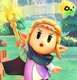 Com Link desaparecido, ficou com Zelda a responsabilidade de salvar Hyrule em Echoes of Wisdom  Foto: Reprodução / Nintendo