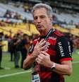  Foto: Gilvan de Souza/Flamengo - Legenda: Landim, presidente do Flamengo / Jogada10