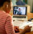 Imagem ilustrativa de mulher estudando em casa.  Foto: Alistair Berg/Getty Images 
