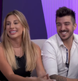 Maria Carolina e Menandro Rosa se conheceram no programa e estão juntos até hoje  Foto: Reprodução/Sala de TV