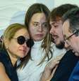 Key Vieira com os filhos, Lia e João -  Foto: Eduardo Martins / Brazil News / Mais Novela