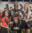 Vagner Love deixa o Atlético-GO com o título do estadual   Foto: Ingryd Oliveira/ACG / Esporte News Mundo