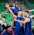 Sérvia contra a Turquia na VNL masculina  Foto: Esporte News Mundo