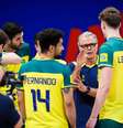 Seleção masculina de vôlei na VNL  Foto: Esporte News Mundo
