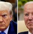 Colagem de fotos de Donald Trump e Joe Biden lado a lado  Foto: Reuters / BBC News Brasil
