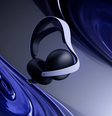 Design do Pulse Elite remete às linhas do PlayStation 5  Foto: PlayStation / Divulgação