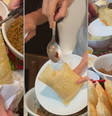 Aniversariante cria rodízio de pastéis para convidados montarem  Foto: Reprodução/Instagram/@ondeiremsp