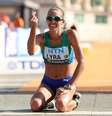 Viviane Lyra é promessa de medalha para o Brasil na marcha atlética  Foto: Christian Petersen/Getty Images