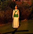 Maria Casadevall recebeu uma insígnia da Estrela, que representa a sua dedicação à doutrina  Foto: Reprodução: Instagram/mariacasadevall