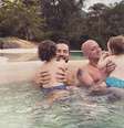 Thales Bretas e Paulo Gustavo com os seus filhos, Romeue Gael.  Foto: Reprodução/Instagram/@paulogustavo31 / Estadão