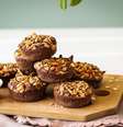Aprenda a fazer a receita de muffin de cacau com granola em casa  Foto: Jasmine/Divulgação / Boa Forma