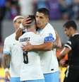 Suárez jogou nos 5 a 0 do Uruguai contra a Bolívia na Copa América (Photo by CHARLY TRIBALLEAU/AFP via Getty Images)  Foto: Jogada10