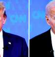 Após duelo desta quinta, Donald Trump e Joe Biden devem se enfrentar novamente em setembro  Foto: DW / Deutsche Welle