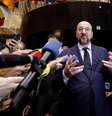 Charles Michel, presidente do Conselho Europeu, fala a jornalistas em Bruxelas  Foto: DW / Deutsche Welle