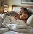 Mulheres demoram mais para adormecer, experimentam um sono mais profundo, mas acordam mais frequentemente durante a noite.   Foto: StockCake