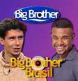 O campeão do 'Big Brother' português, Zé Maria, e o atual vencedor do 'BBB', Davi  Foto: Fotomontagem: Blog Sala de TV