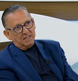 Galvão Bueno participa do 'Roda Viva', da TV Cultura.  Foto: Reprodução/Youtube/Roda Viva