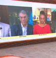 Desentendimento aconteceu enquanto ambos comentavam sobre as eleições legislativas na França  Foto: Reprodução/GloboNews