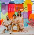 Jorge Nery, Stéphanie Correia e o filho Theo.  Foto: Divulgação