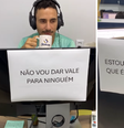 Vídeo com funcionários 'super honestos' faz sucesso nas redes: "Estou ocupado"  Foto: Montagem/Reprodução