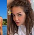 Mel Maia expõe cabelo real no Instagram em meio a transição capilar.  Foto: Reprodução, Instagram:@melissamelmaia / Purepeople