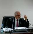 A fala aconteceu durante o julgamento de pedido de medida protetiva de menina de 12 anos que denunciou o assédio por parte de um professor  Foto: Reprodução: YouTube/Tribunal de Justiça do Paraná