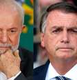 O presidente Luiz Inácio Lula da Silva (à esquerda) e o ex-presidente Jair Bolsonaro (à direita)  Foto: Wilton Junior/Estadão / Estadão