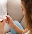 O teste de gestação, se feito de acordo com as orientações certas pode, sim, dar um resultado correto  Foto: iStock / Jairo Bouer