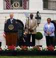 Biden faz breve pronunciamento na Casa Branca 04/07/2024   Foto: Reuters/Elizabeth Frantz