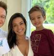 Michel Teló, Thais Fersoza e os filhos  Foto: Reprodução/Instagram / Márcia Piovesan