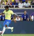 Endrick com a camisa da Seleção Brasileira.  Foto: Rafael Ribeiro/CBF / Jogada10